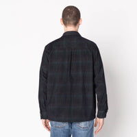 True Shirt - Corduroy Shirting (21W) - Navy / Green