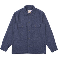 Work Shirt - Herringbone Triple Twist - Indigo