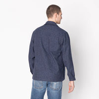 Work Shirt - Herringbone Triple Twist - Indigo
