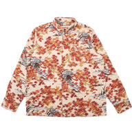 True Shirt - Printed - Autumn - Cream by Naked & Famous Denim