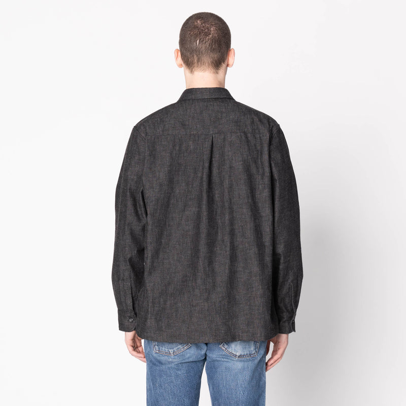 True Shirt - Black Lightweight Denim - Black