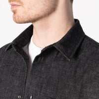 True Shirt - Black Lightweight Denim - Black