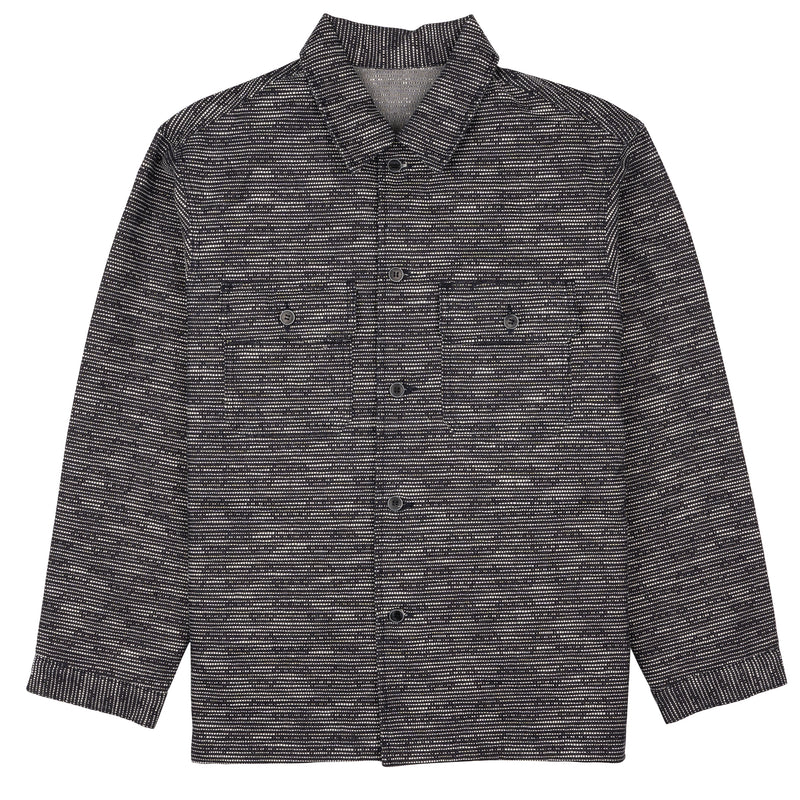 Over Shirt -Slub Sashiko Denim | Naked & Famous Denim