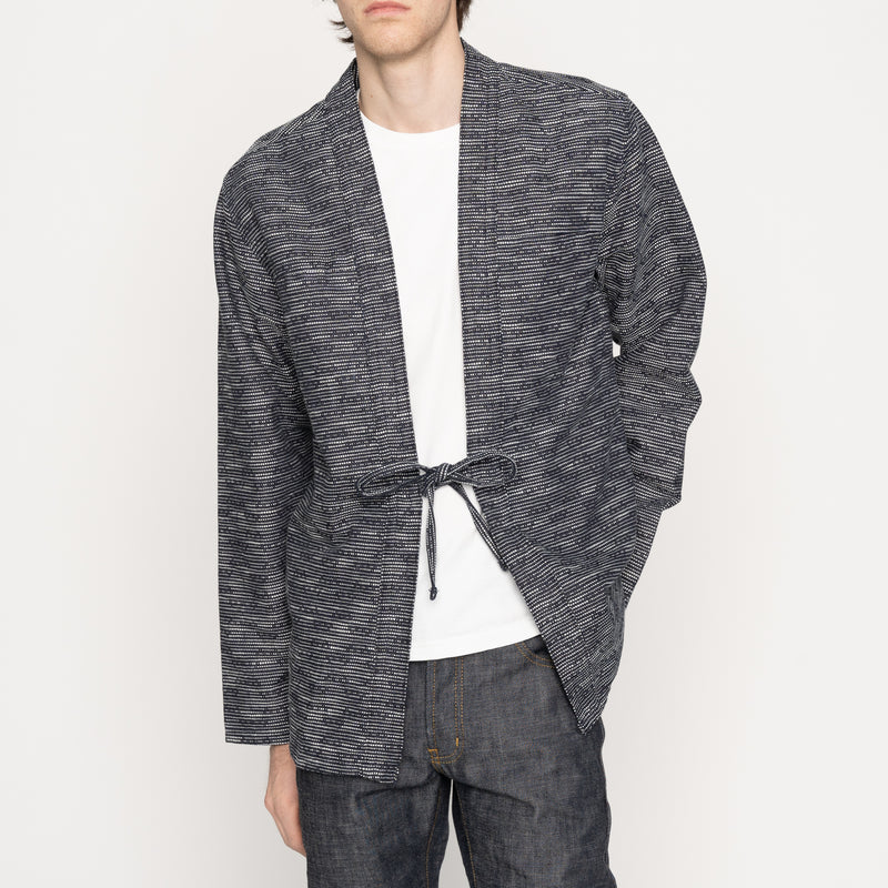 Kimono Shirt -Slub Sashiko Denim | Naked & Famous Denim