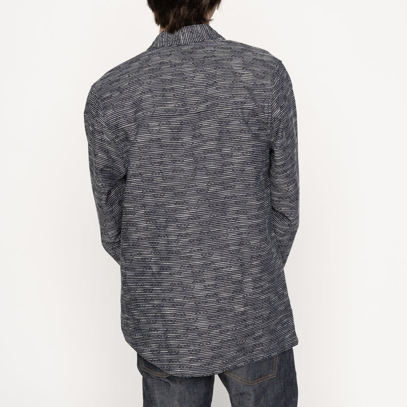 Kimono Shirt -Slub Sashiko Denim | Naked & Famous Denim