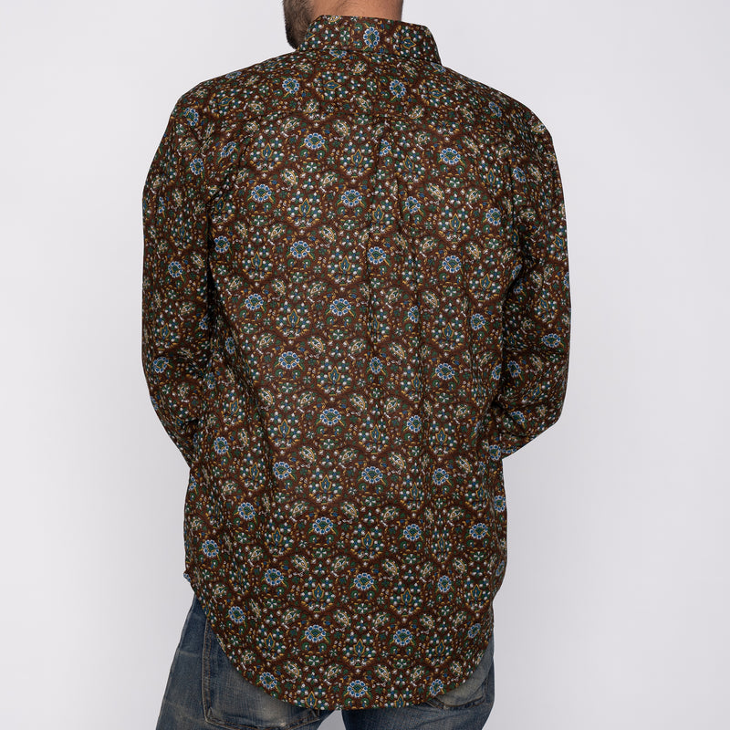 Easy Shirt - Bandana Cloth - Brown | Naked & Famous Denim