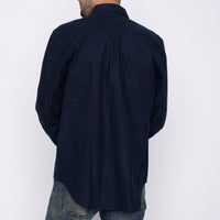 Easy Shirt - Solid Flannel - Navy | Naked & Famous Denim