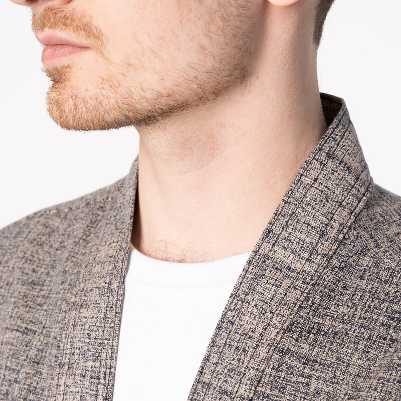 Kimono Shirt - Kimono Scramble - Indigo