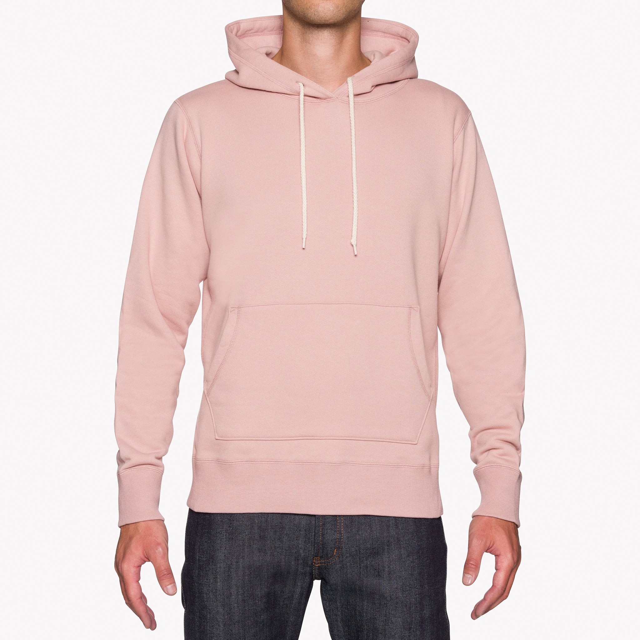 Pullover Hoodie - Heavyweight Terry - Blush by Naked & Famous Denim