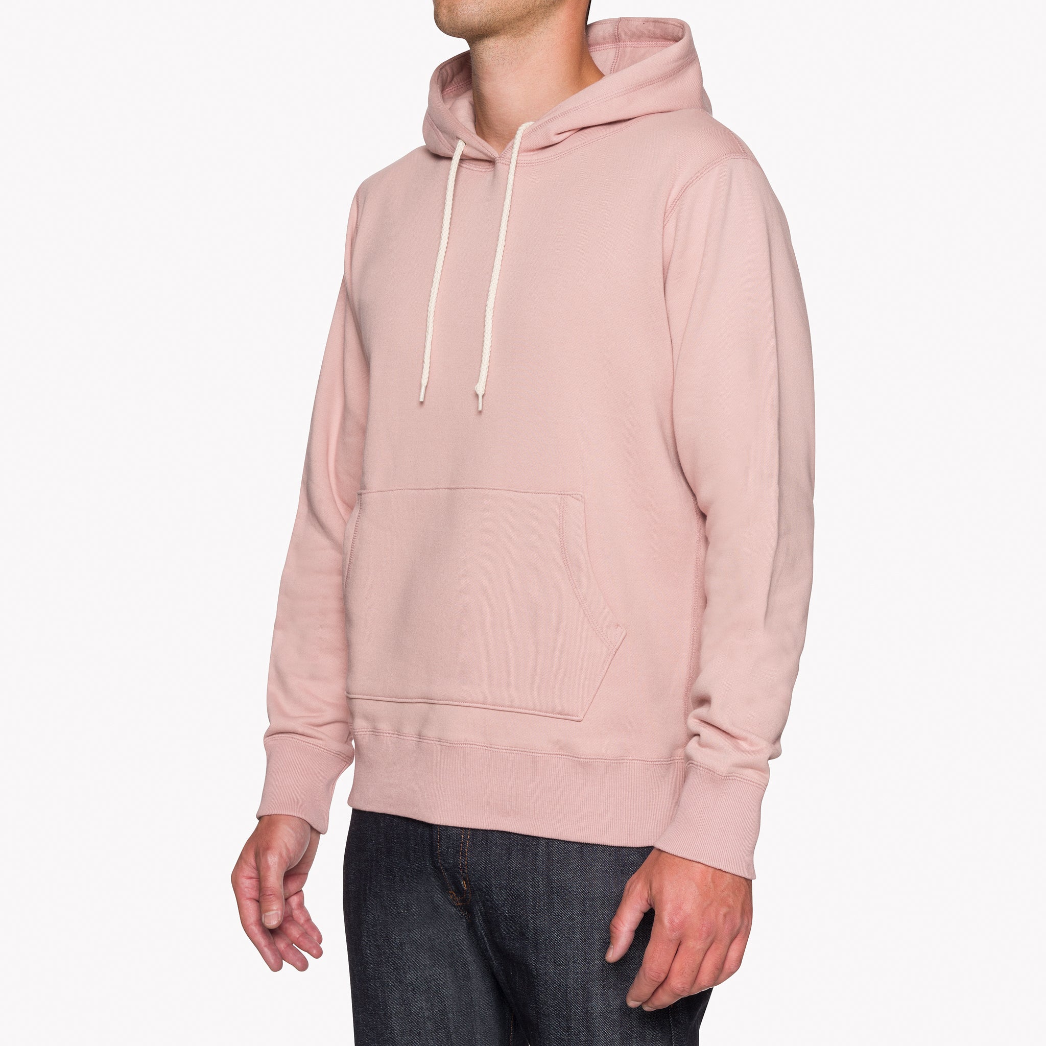 Pullover Hoodie - Heavyweight Terry - Blush by Naked & Famous Denim