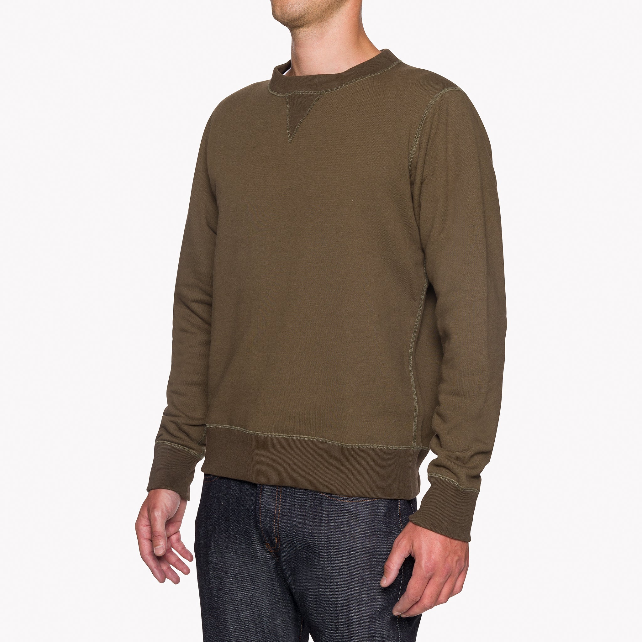 Crewneck - Heavyweight Terry - Hunter by Naked & Famous Denim