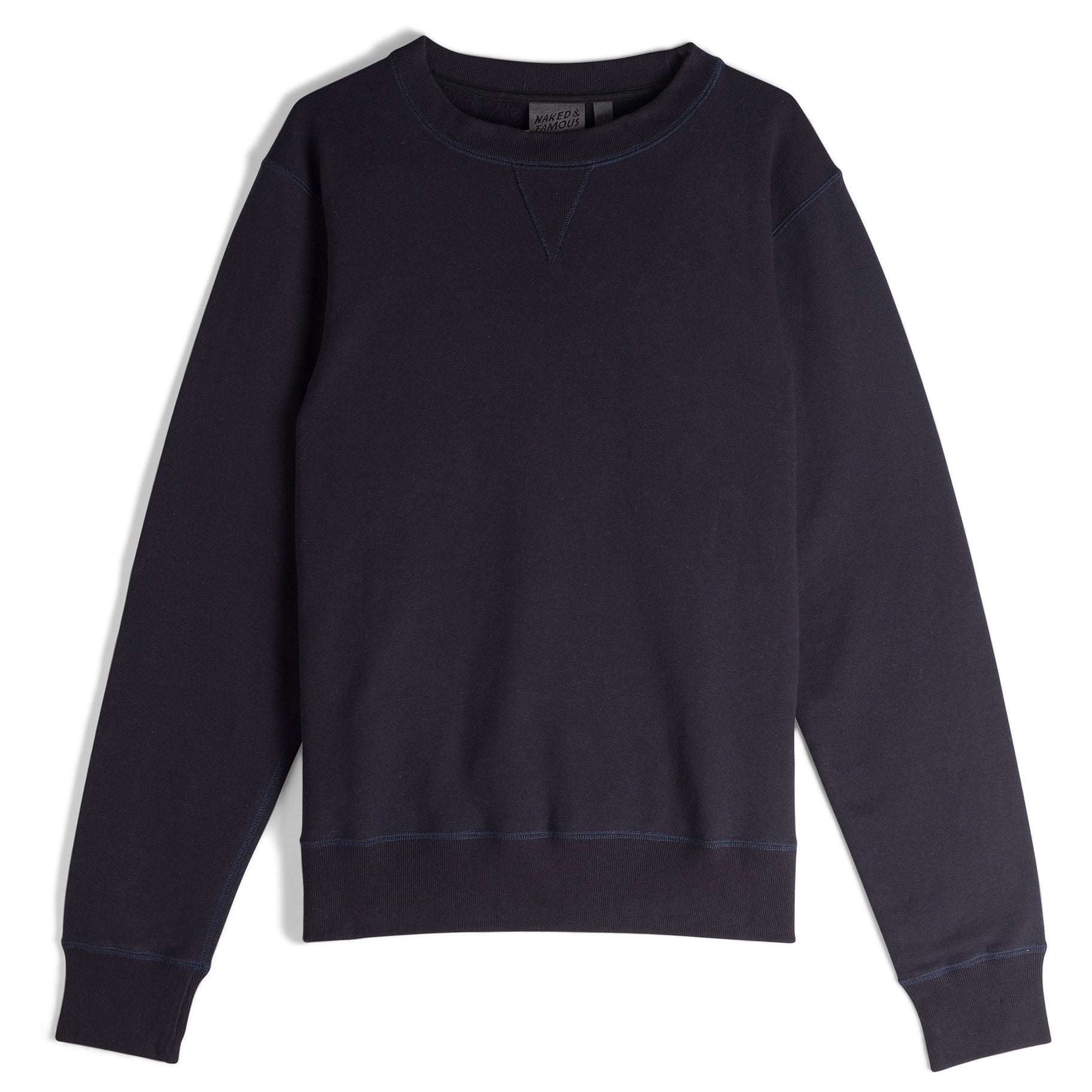 Crewneck - Heavyweight Terry - Navy by Naked & Famous Denim
