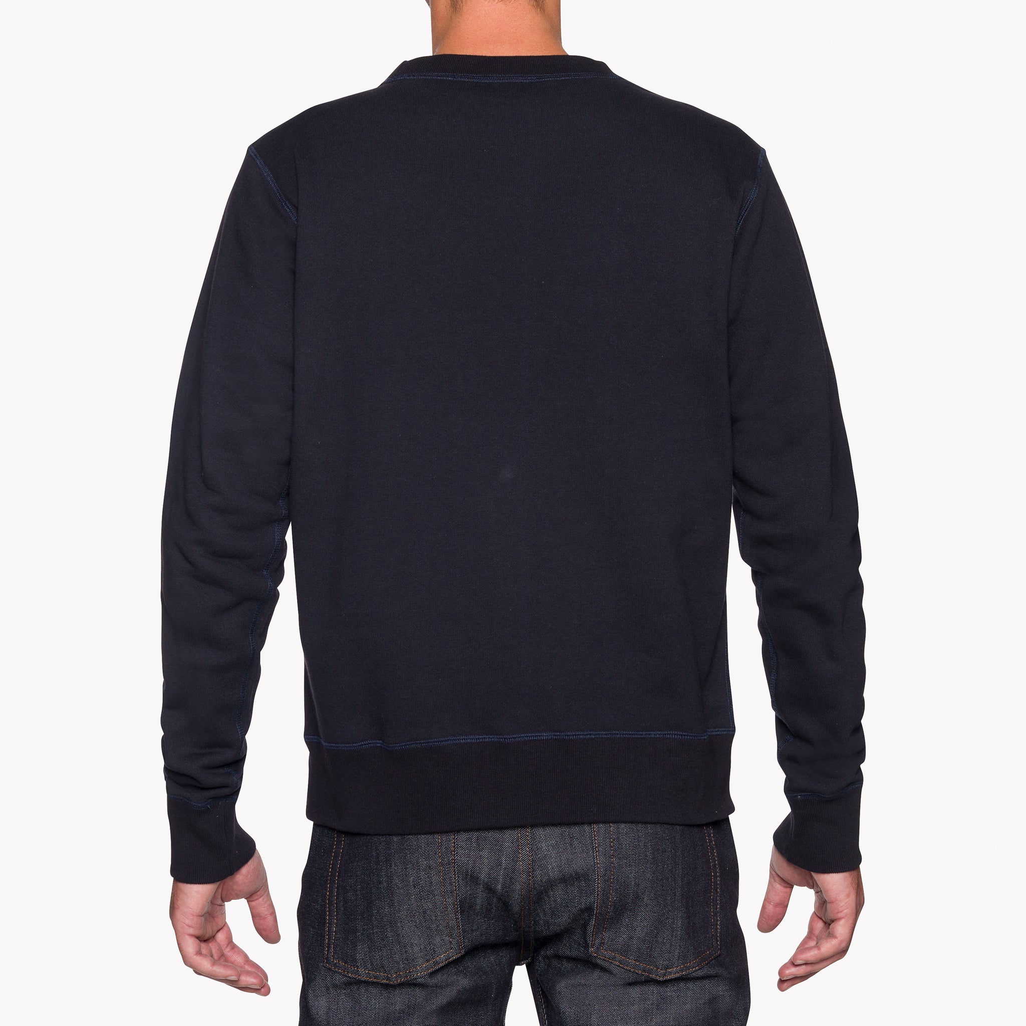 Crewneck - Heavyweight Terry - Navy by Naked & Famous Denim