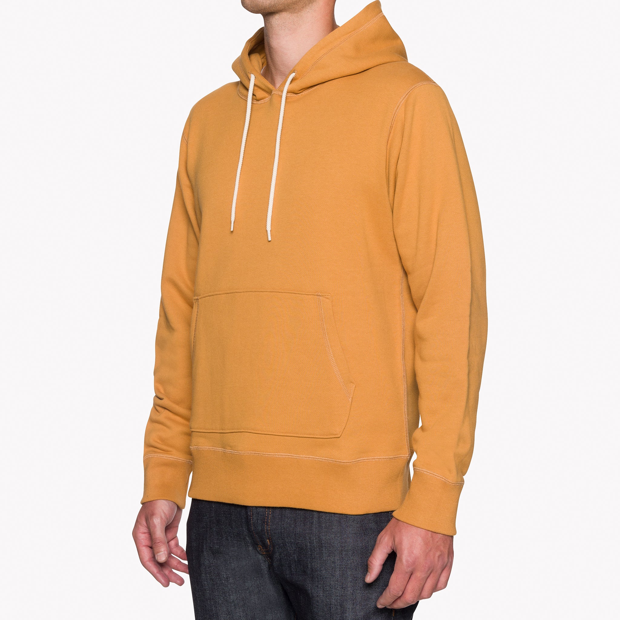 Pullover Hoodie - Heavyweight Terry - Amber by Naked & Famous Denim