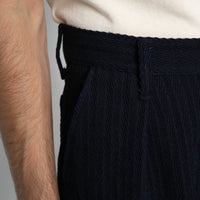 Pleated Trouser - Indigo Sugiaya - Indigo