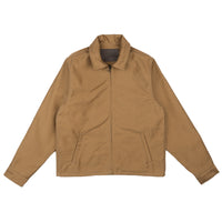 Zip Jacket - Brushed Jungle Cloth - Tan