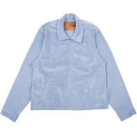 Zip Chore - Faded Corduroy Organic - Pale Indigo