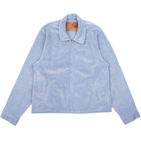 Zip Chore - Faded Corduroy Organic - Pale Indigo
