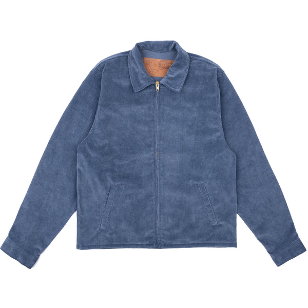 Zip Chore - Faded Corduroy Organic -  Indigo