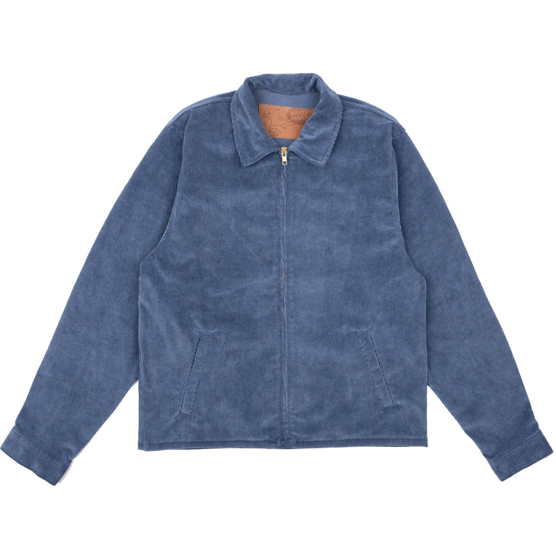 Zip Chore - Faded Corduroy Organic -  Indigo
