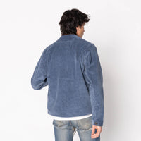 Zip Chore - Faded Corduroy Organic -  Indigo