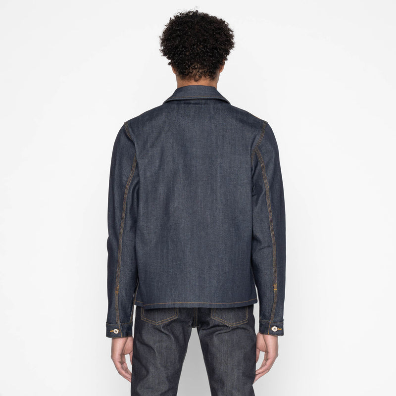 Zip Jacket - Left Hand Twill Denim