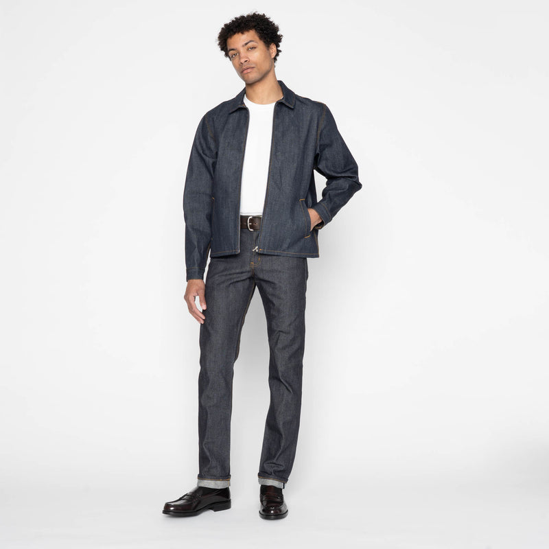 Zip Jacket - Left Hand Twill Denim