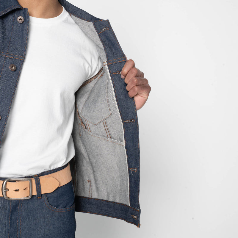 Denim Jacket - Natural Indigo Selvedge