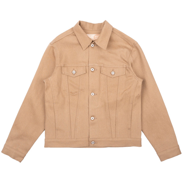 Denim Jacket  -  Brown Fox Selvedge - Brown