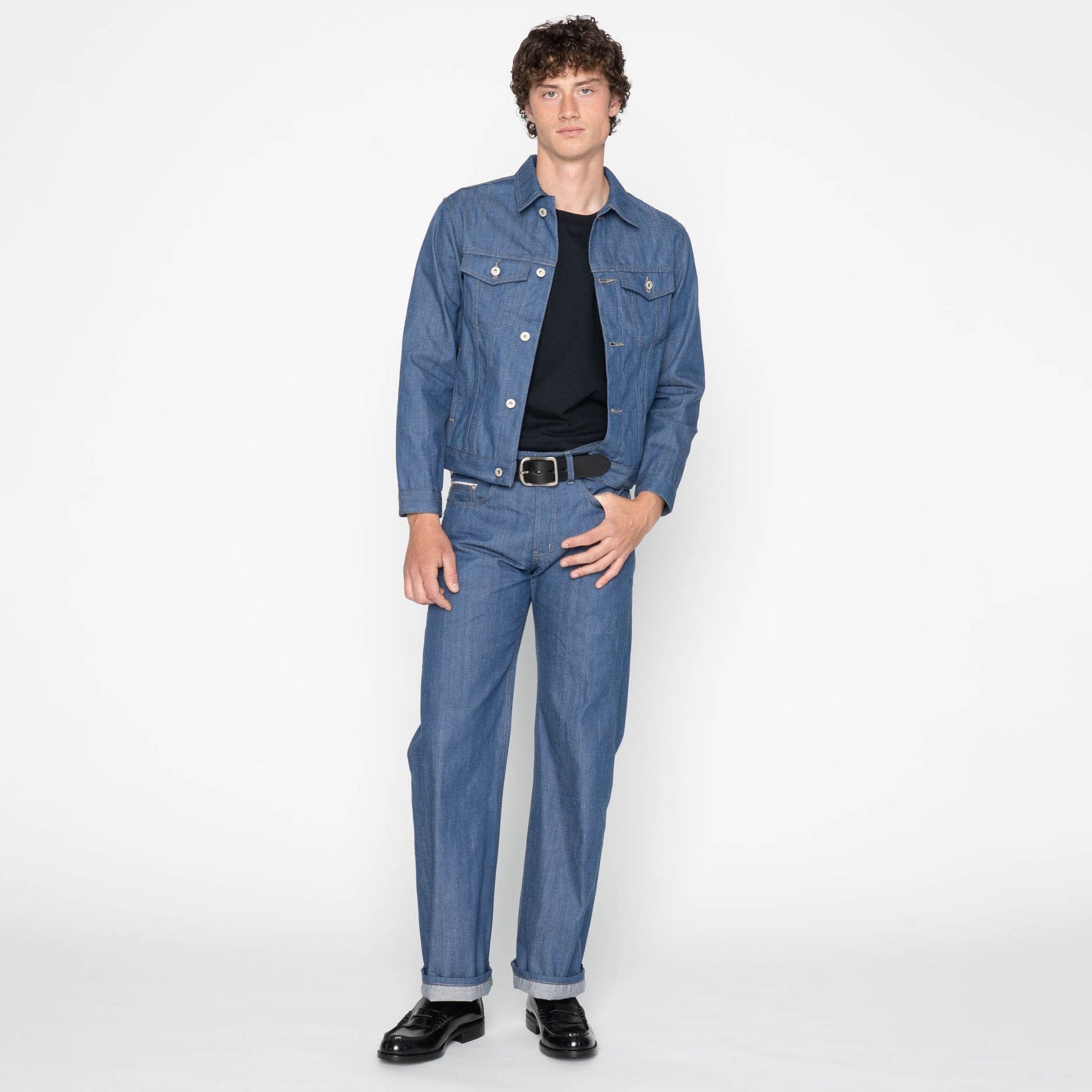 Denim Jacket - The Cat’s Pyjamas Selvedge - Blue by Naked & Famous Denim