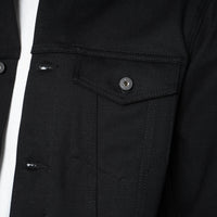 Denim Jacket - Solid Black Selvedge