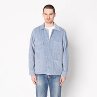 Chore Coat - Faded Corduroy Organic - Pale Indigo
