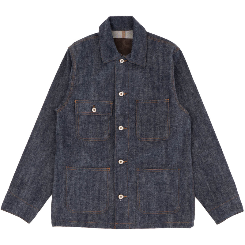Chore Coat  - Max Brush Selvedge - Indigo