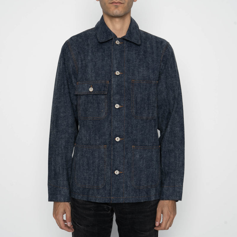 Chore Coat  - Max Brush Selvedge - Indigo