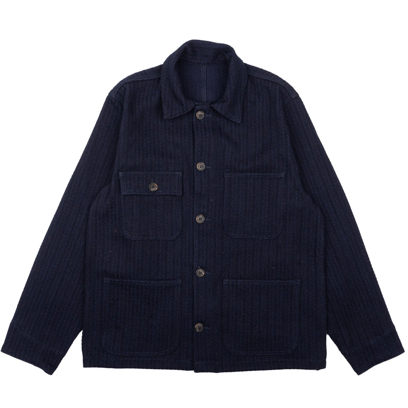 Chore Coat - Indigo Sugiaya