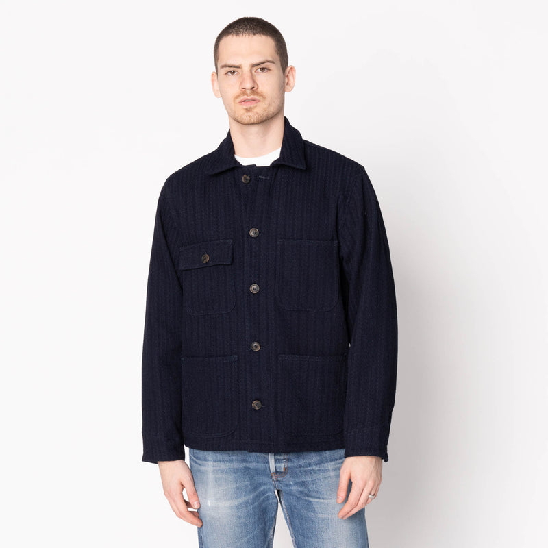 Chore Coat - Indigo Sugiaya