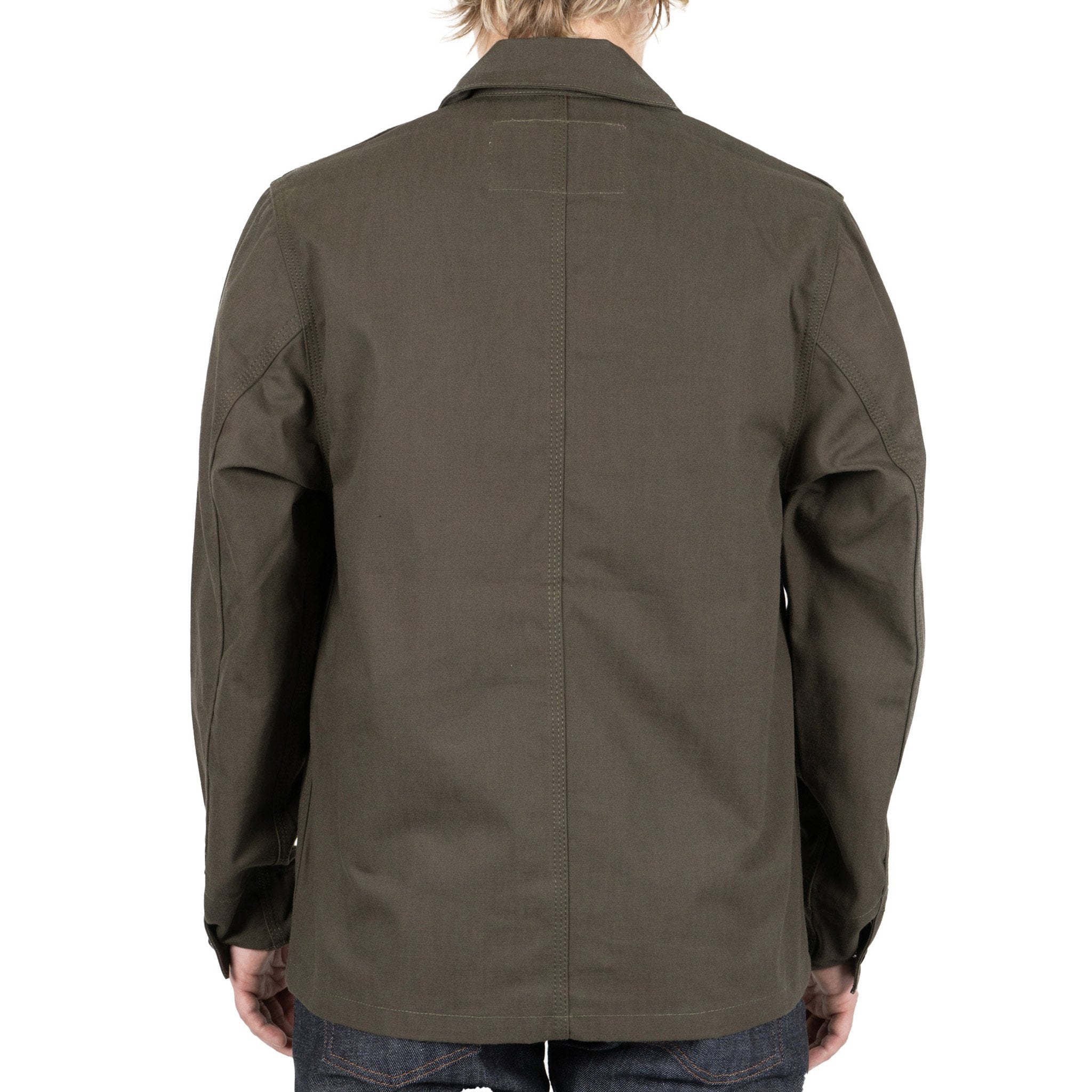 Chore Coat - Green Canvas by Naked & Famous Denim