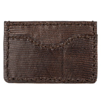 Card Case - Brown Lizard | Naked & Famous Denim