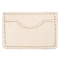 Card Case - Ivory Lizard | Naked & Famous Denim