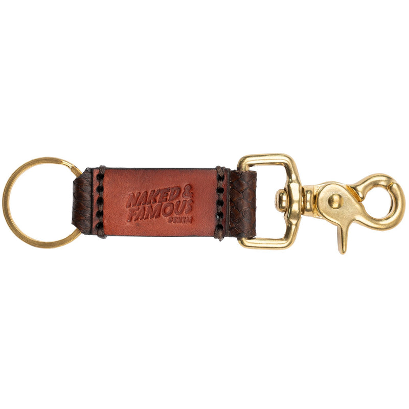 Keychain - Brown Salmon | Naked & Famous Denim