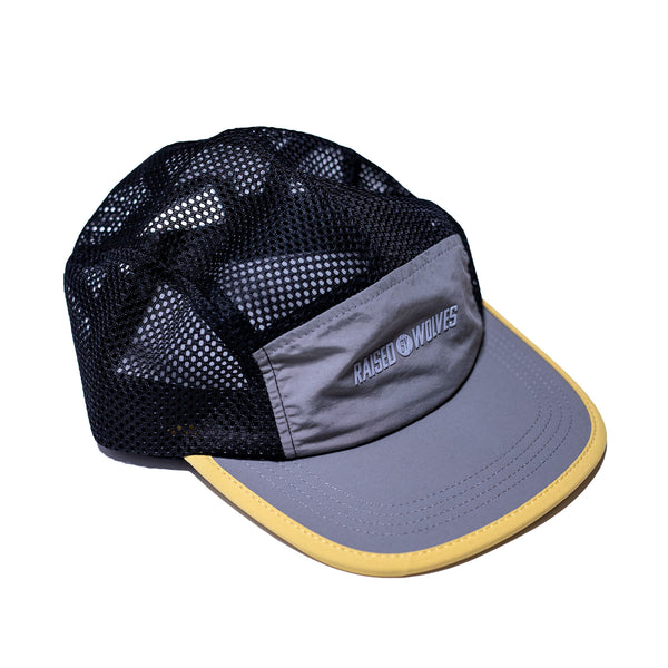Recycled Nylon Running Cap - Smoke