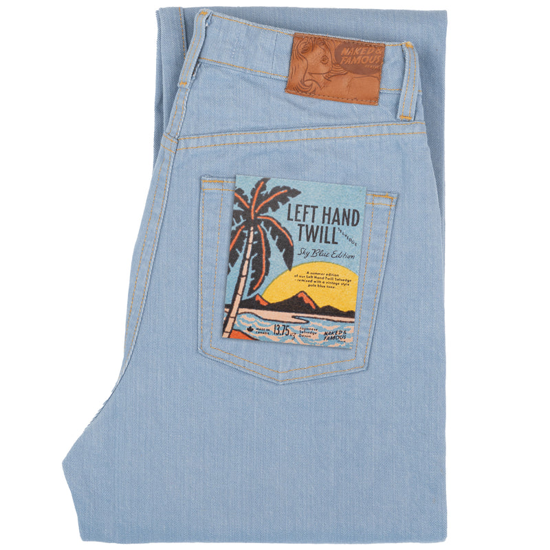 Classic - Left Hand Twill Selvedge - Sky Blue Edition