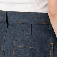 Wide Leg Trouser  - Natural Indigo - Indigo