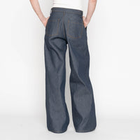 Wide Leg Trouser  - Natural Indigo - Indigo