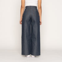 Wide Leg Trouser - Nartural Indigo Denim | Naked & Famous Denim