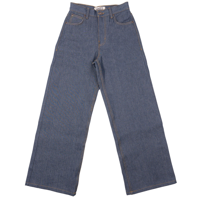 Wide Wild West  - Natural Indigo - Indigo