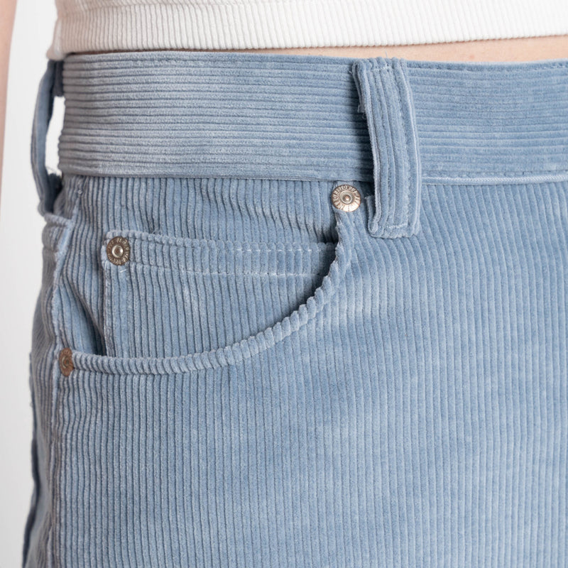 Bestie - Organic Faded Corduroy - Pale Indigo