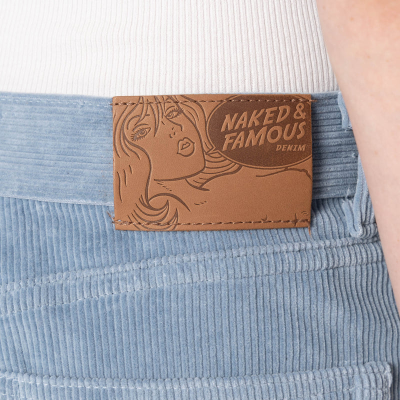 Bestie - Organic Faded Corduroy - Pale Indigo