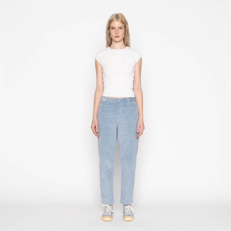 Bestie - Organic Faded Corduroy - Pale Indigo