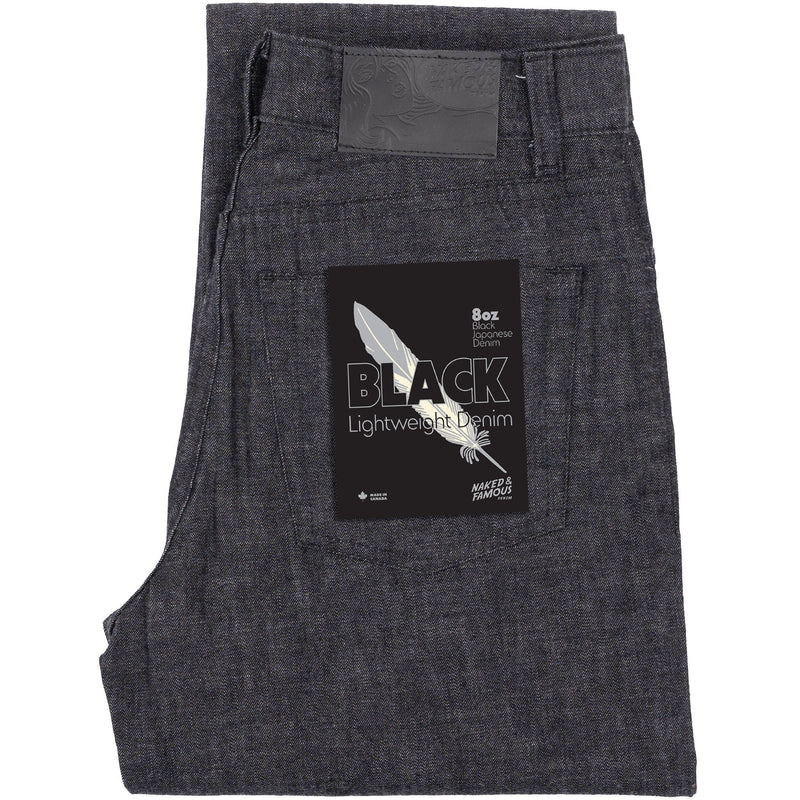 Bestie - Black Lightweight Denim - Black